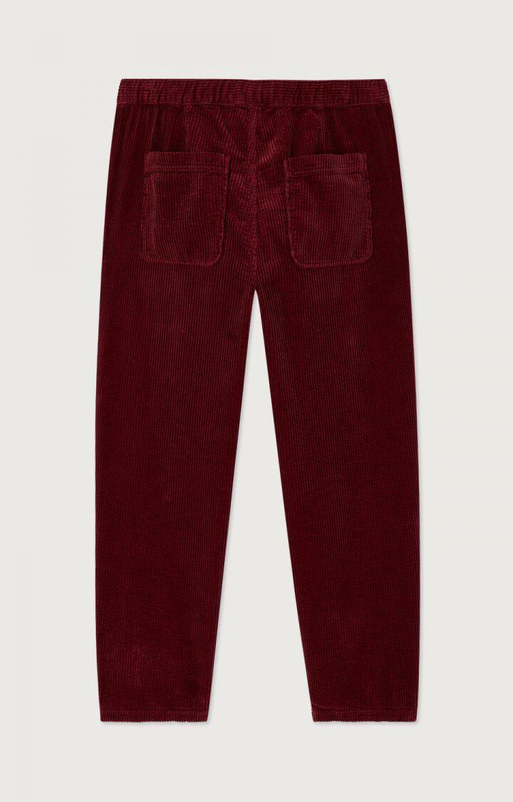 American Vintage Padow Jogginghose Vintage Acerola Herren weinrot